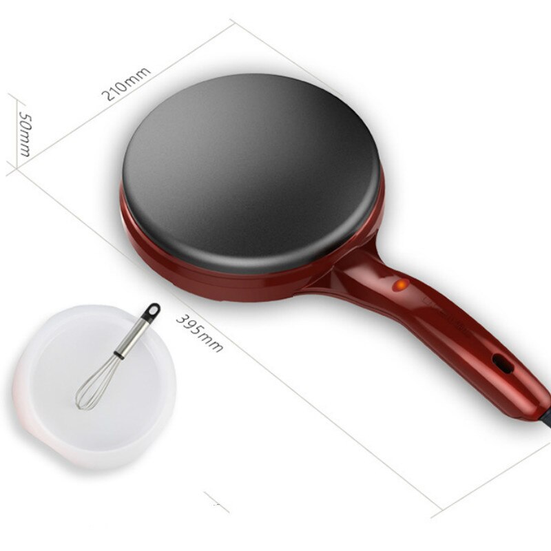 Mini crêpière électrique Pizza crêpe cuisson casserole cuisine antiadhésive Biscuit gril chinois printemps rouleau Machine de cuisson
