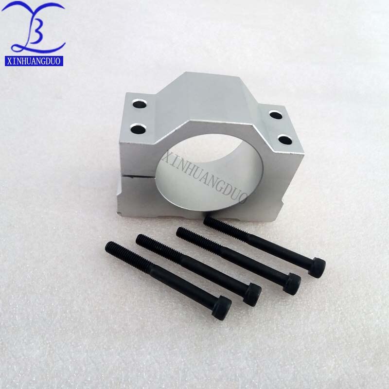 Engraving Machine DC Spindle motor ER11 3.17mm 200W High Speed Spindle Brush Air Cooled PCB Spindle Motor and Bracket 1set