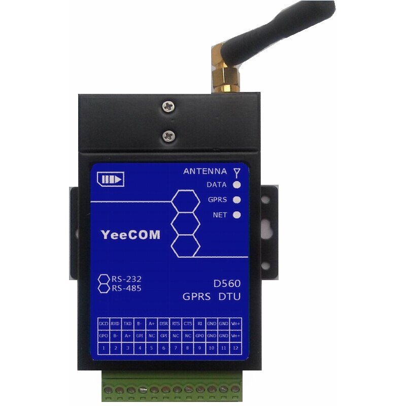 D560 Industrie Klasse GPRS DTU Serielle Hafen RS-232 zu Gprs MQTT IoT Wolke Plattform
