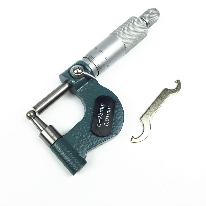 0-25mm Tube Micrometer drum head special micrometer gauge measuring tools