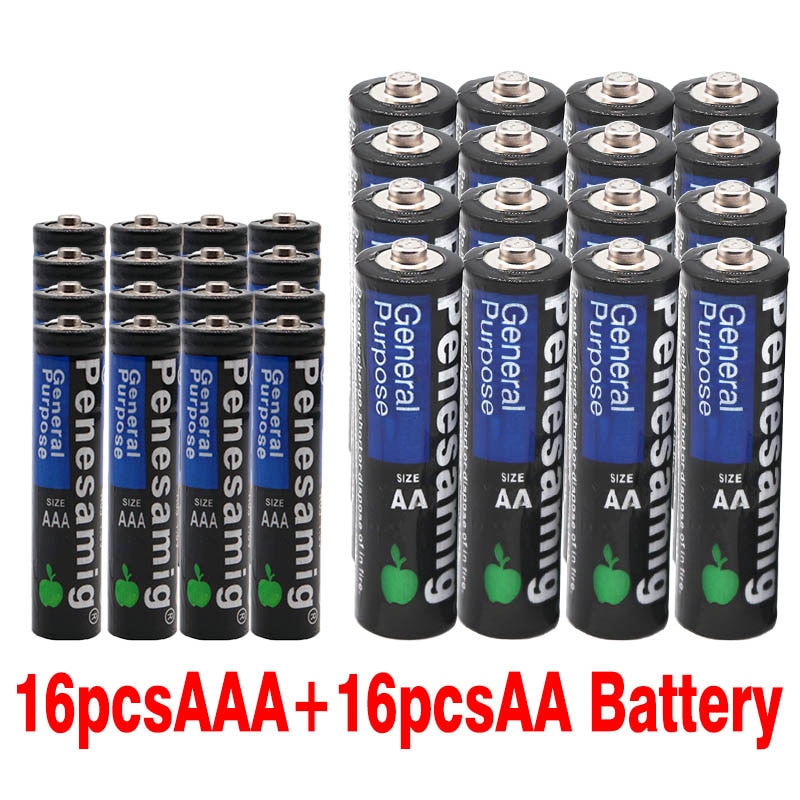 8~60 pcs 1.5V AAA Battery 3a Alkaline Zinc Carbon LR03 SUM4 and 1.5v aa battery 2a Alkaline Dry Battery