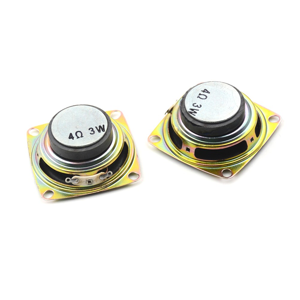 1pcs 2" Inch 4Ohm 3W Full Range Speaker For Mini Stereo Loudspeaker Box Diy Accessories