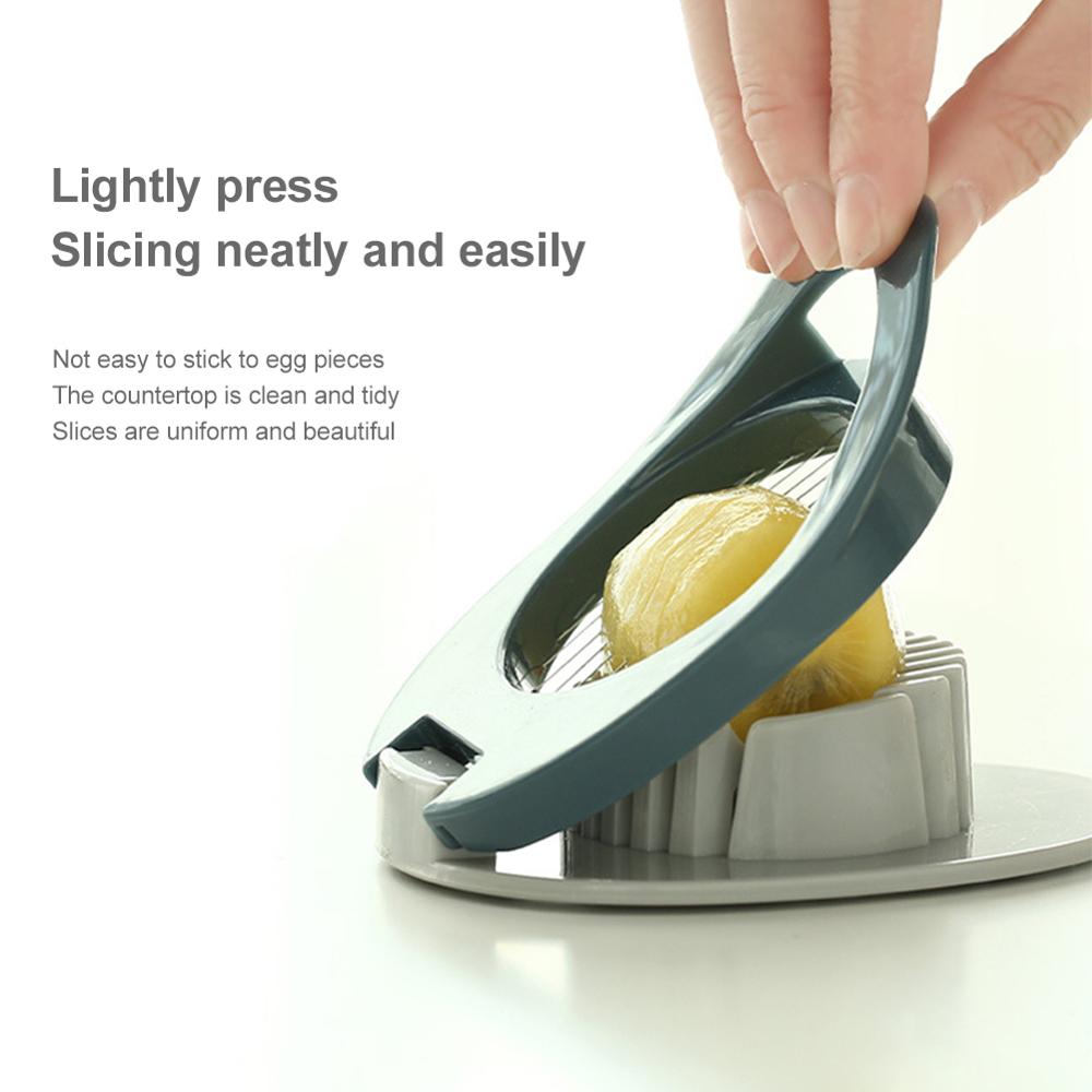 Ei Cutter Multifunctionele Fruit Slicer Gekookt Ei Slicer Sectie Cutter Mold Flower Edges Gadgets Keuken Benodigdheden