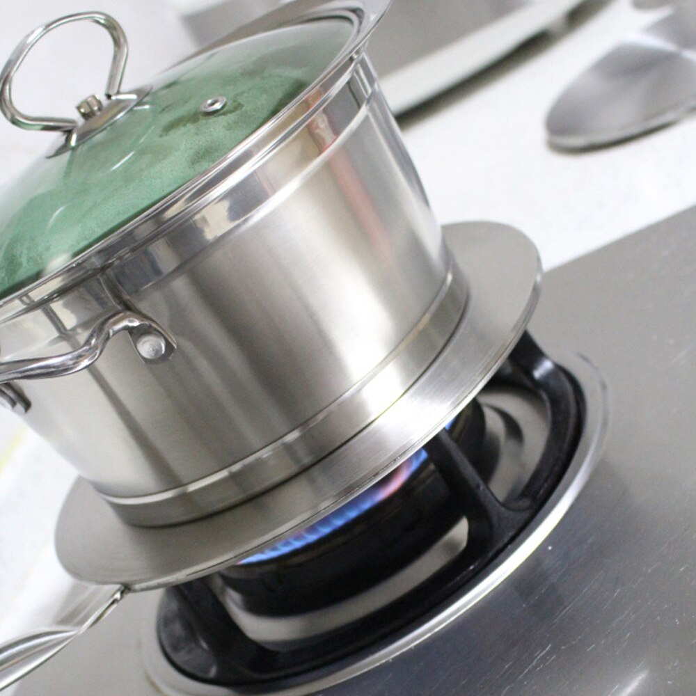 Stainless Steel Induction Heat Diffuser Hob Coffee Insulation Pad Converter Disc Adapter Plate Saucepan Home Kitchen Tool