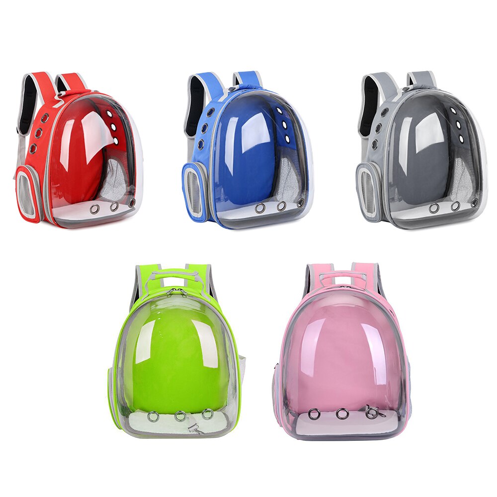 Portable Pet Carrier Bag Breathable Cat Bag Outdoor Travel Backpack for Cat and Dog Transparent Space Pet Backpack Bag for Cat