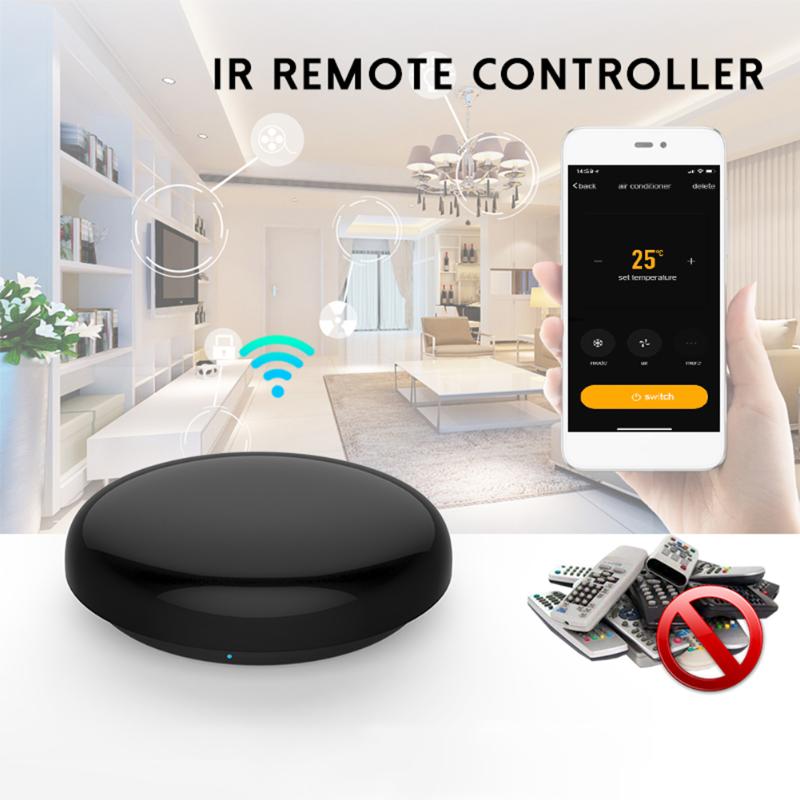 Universal WiFi IR Smart Remote Control Home Control Hub Tuya Assistant Smartphone Remote Control Work with Siri Alexa Google