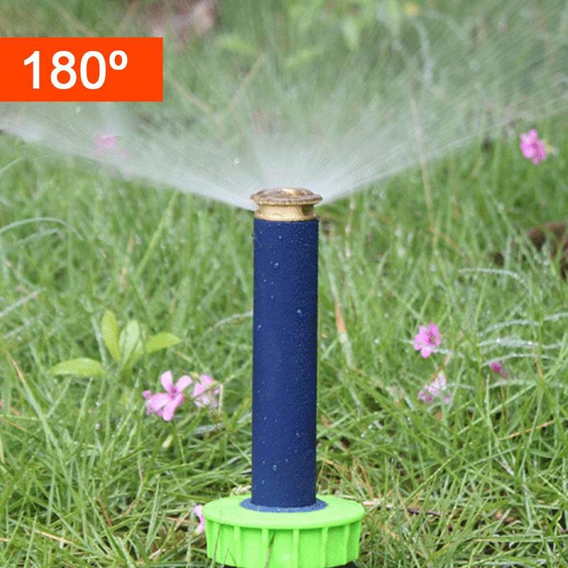 90-360 Degree Pop-up Garden Sprinkler Lawn Irrigation Sprinkler Automatic Telescopic Underground Sprinkler: 180