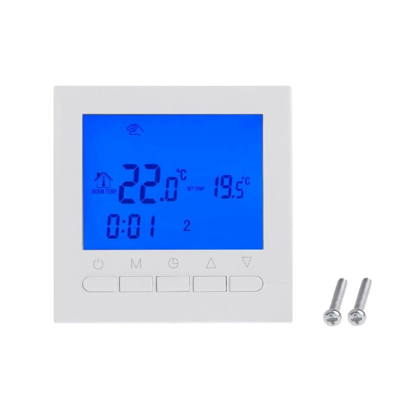 220V Gas Boiler Heating Thermostat Room Temperature Controller Regulator Weekly