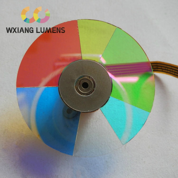 Projector Dichroic Color Wheel Fit for Benq MS510 MX511 6 Segments