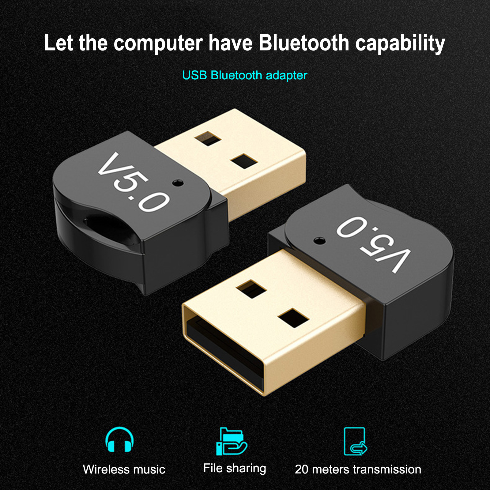 X52 USB Bluetooth Adapter for PC Windows 10/8/8.1 ... – Grandado