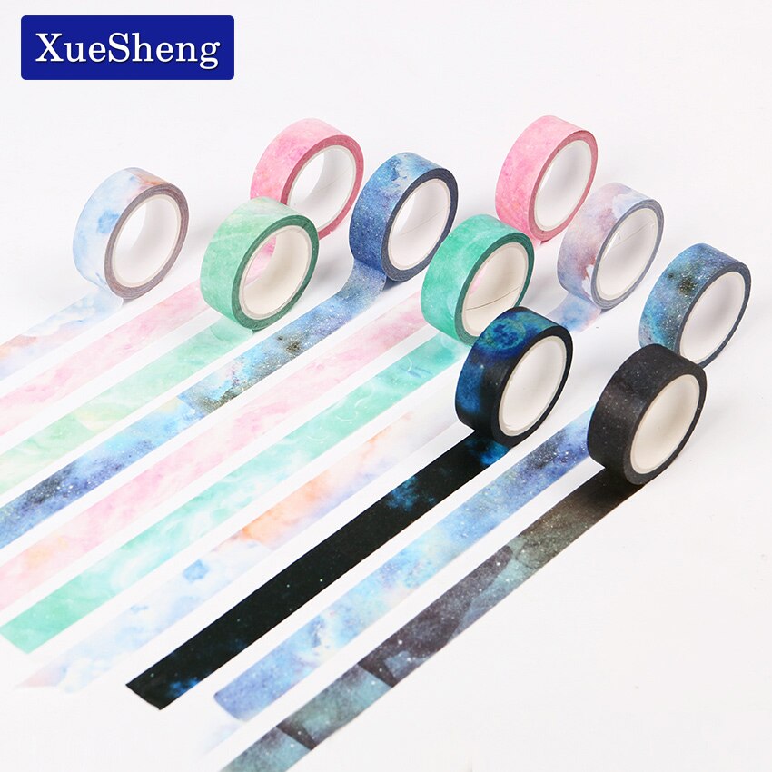 Jeugd Fantastische Droom Aquarel Decoratie Papier Washi Tape Diy Dagboek Planner Plakboek Afplakband 7 Stijlen