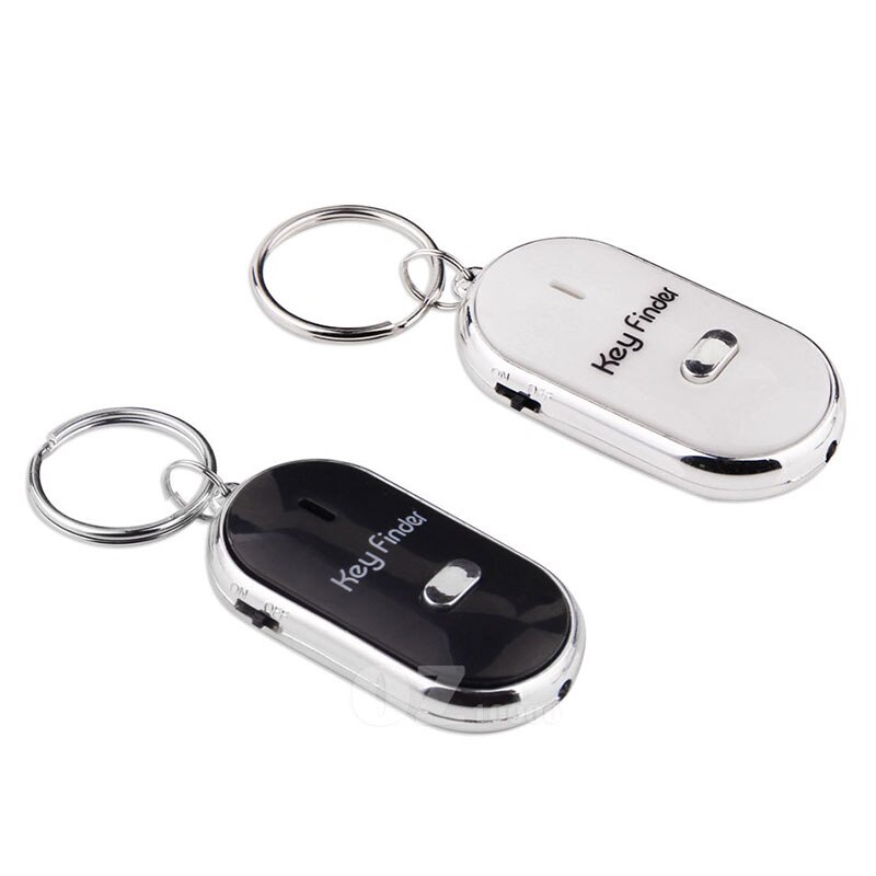 Wireless Whistle Key Finder Flash Remote Control Locator Alarm Keychain @M23