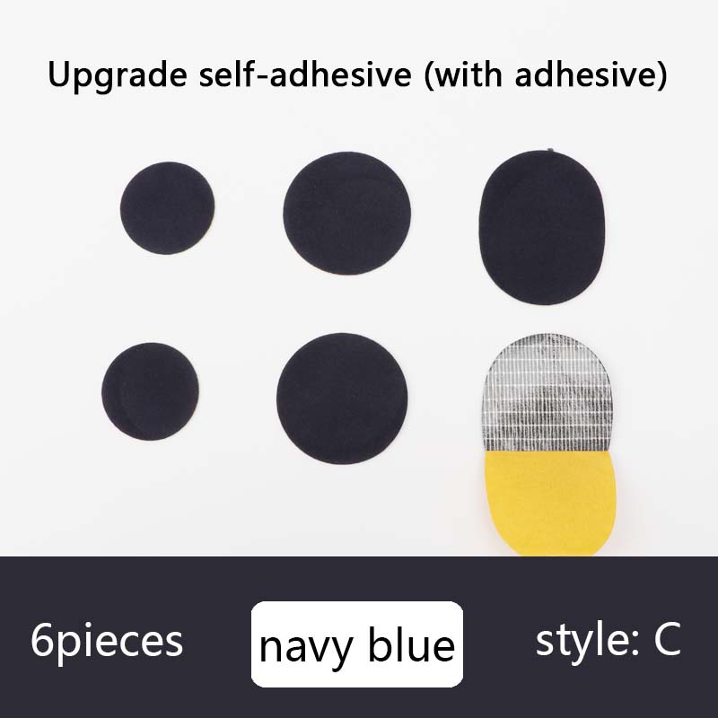 Parches para zapatos deportivos, reparación de empeine, plantillas para zapatos, parche para zapatillas, Protector de talón, parche adhesivo, reparación de zapatos, productos para el cuidado de los pies del talón: Gris