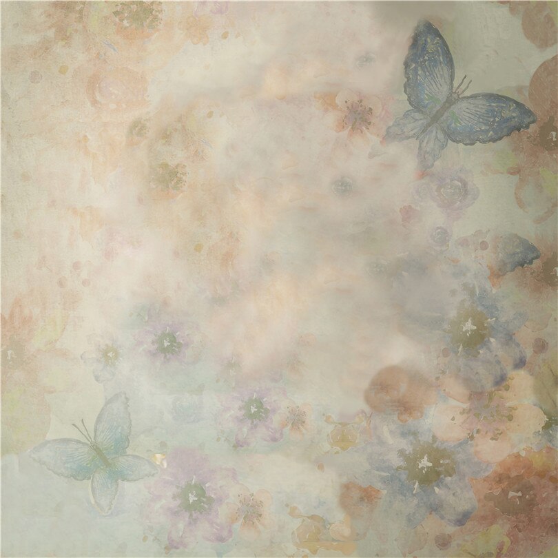 150 cm x 150 cm Bloemen Veld Achtergrond Studio Fotoshoot Props Houten Plank Poseren Stof Wasbaar Baby Shower