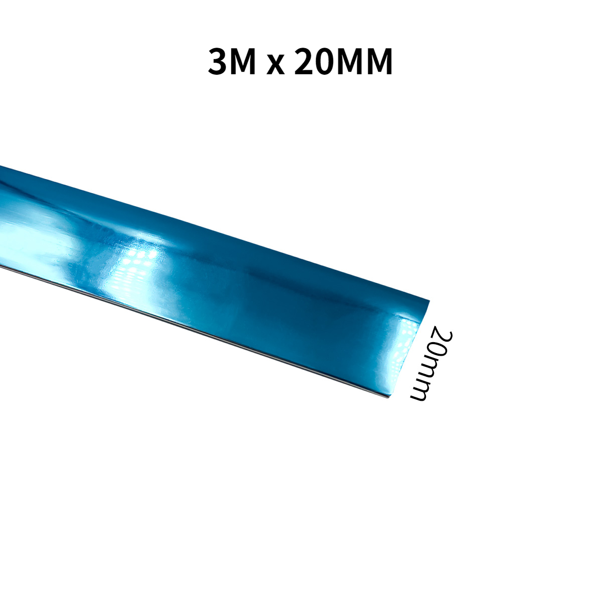 Auto Chrome Moulding Trim Strip Bumper Protector Door Protective Mouldin Styling Door Chrome Strip Car Sticker Детали экстерьеpa: 3M-20mm