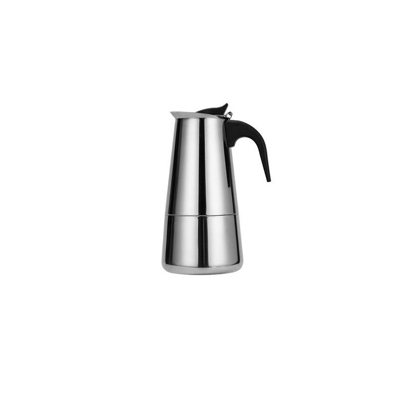 Koffie Makers Italiaanse Top Moka Espresso Cafeteira Expresso Percolator 100/200/300 Ml Kookplaat Koffiezetapparaat Pot Koffie Makers: 100ml