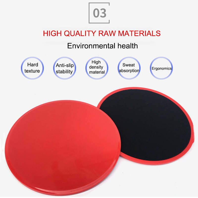 2Pcs Exercise Sliding Gliding Discs Yoga Fitness Abdominal Trainers Core Slider Disc Exercise Plate for Yoga Gym Abdominal Train