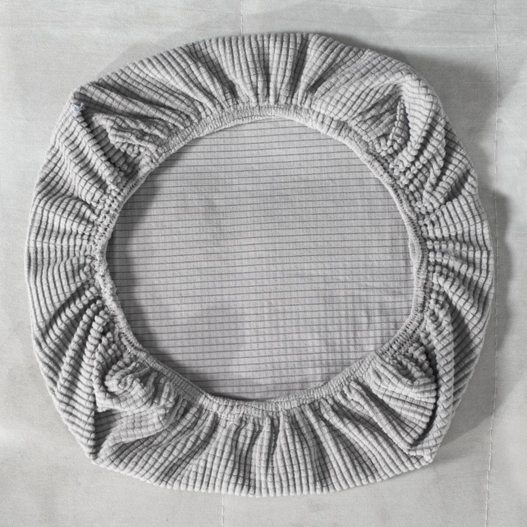 Washable Dining Chair Covers High Elasticity Chair Slipcovers Removable Parsons Chair Covers Grey