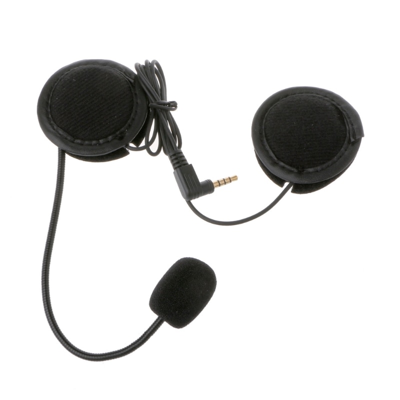 Microfoon Luidspreker Zachte Kabel Headset Accessoire Voor Motorhelm Bluetooth Interphone Intercom Werken Met Elke 3.5Mm-Plug