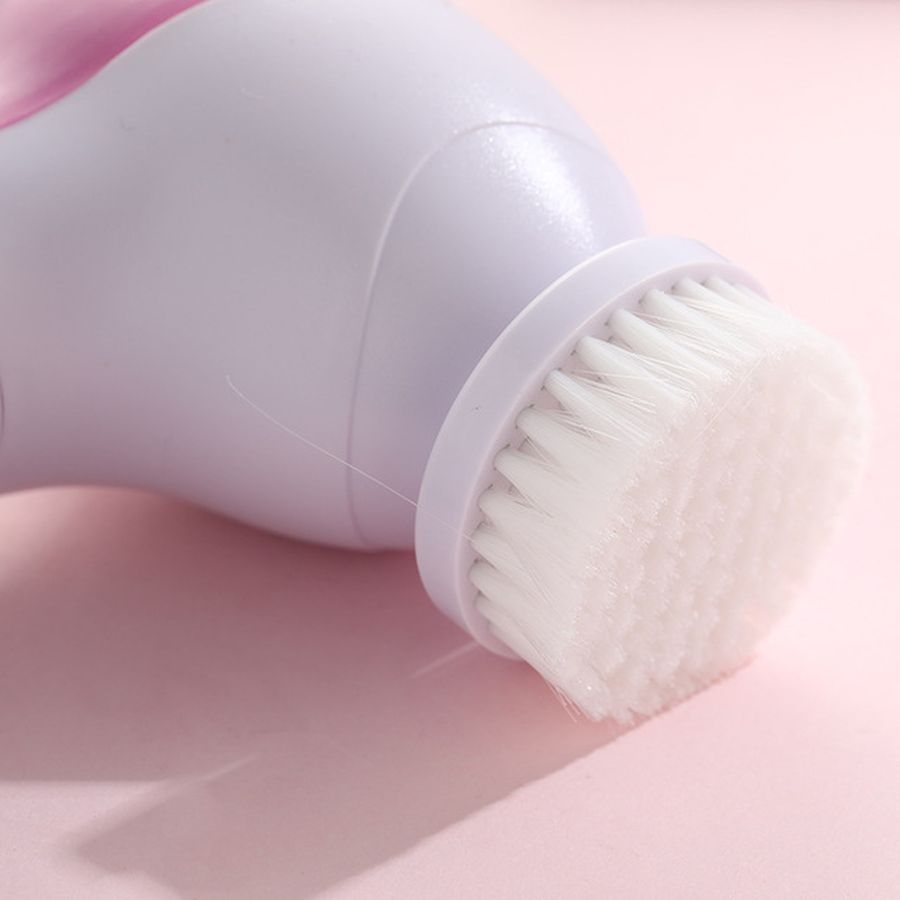 LAIKOU 5 in 1 Electric Facial Cleanser Wash Face Cleaning Mini Skin Pore Cleaner Beauty Body Massage Face Wash brush Machine