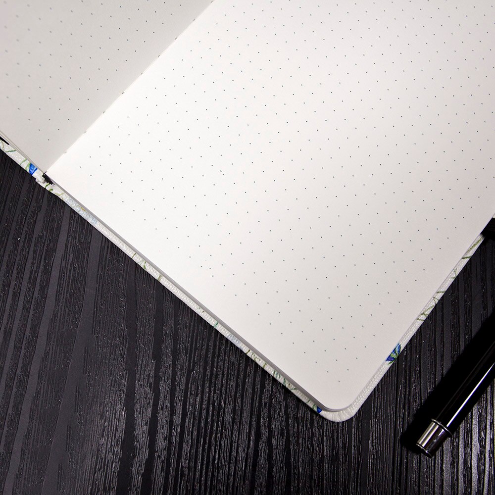 Floral B6 Bullet Dotted Journal School Business Sketchbooks 160gsm Thick Planner Bujo Hard Cover Notebook