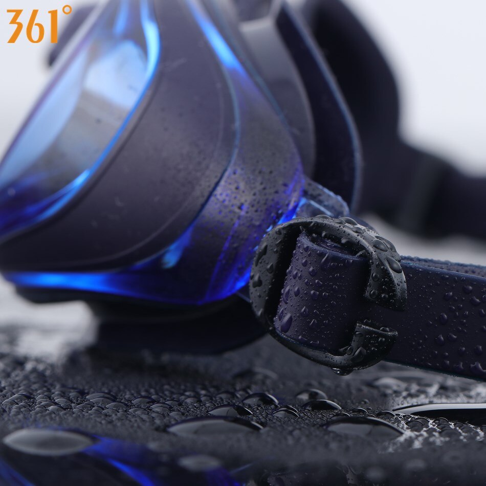 Gafas de natación para adultos y jóvenes, lentes transparentes antiniebla para entrenamiento en la piscina, impermeables, de silicona, 361