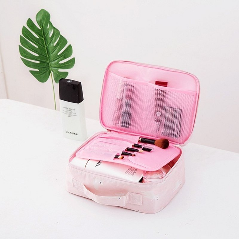 SAFEBET Brand Multifunction Organizer Big capacity Waterproof Portable Cosmetic Bag Man Women Travel Necessity Beauty Makeup Bag: A5