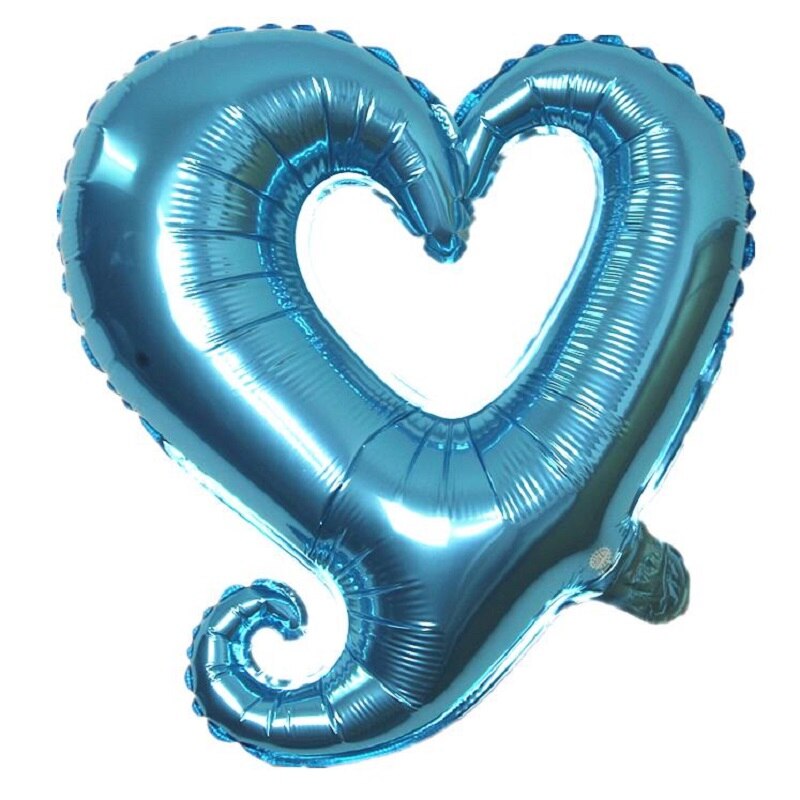 5pcs 18inch Heart Shape Foil Balloons Wedding Happy Birthday Party Year Ballon Event Decoration Celebration Souvenirs Favors: 5pcs-8