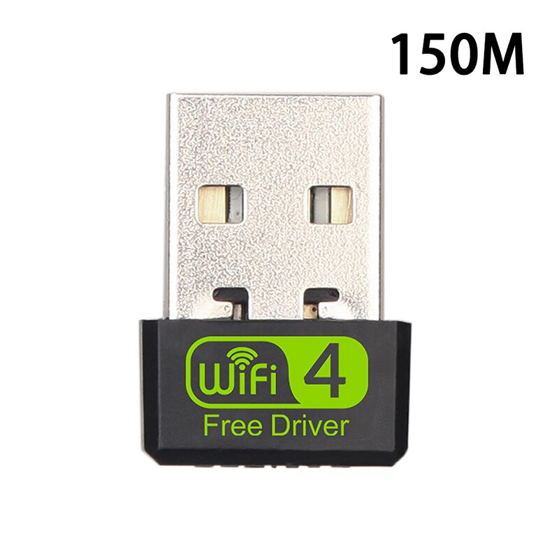 Mini WiFi Adapter USB WiFi Adapter USB Free Driver WiFi Dongle 150Mbps Ethernet Network Card Wireless Wi-Fi Receiver For PC