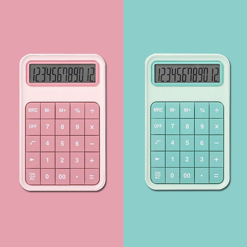 Calculator Office Simple Dedicated Calculator Small Portable Portable Multifunction Large Screen Big Button Calculator