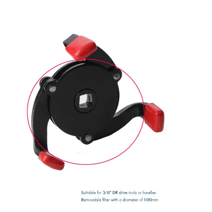 3 Jaw Oil Filter Remover Tool Universal One-way Cars Oil Filter Removal Tool Interface Special Tools Oil Filter Wrench Tool