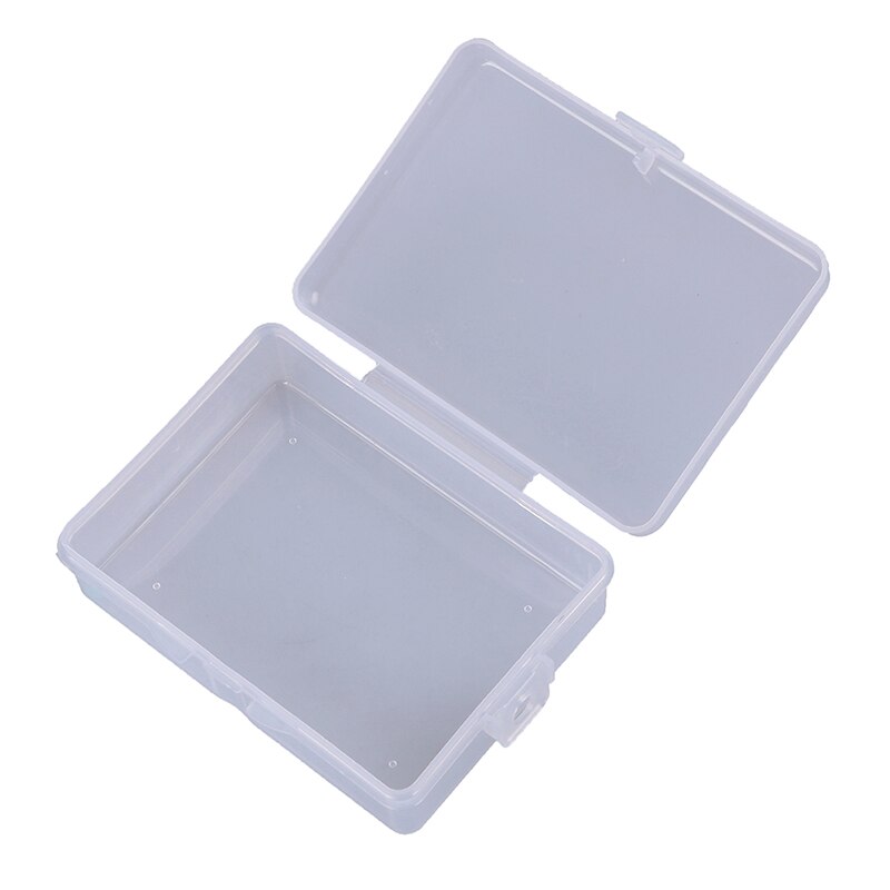 ! Multipurpose Transparent Plastic Storage Box Clear Square Box 9cm*6.5cm*3cm