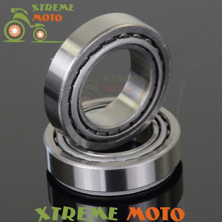 Steering Stem Head Race Bearings For Suzuki RM125 RM250 RMX250 1989-1990 Motocross Enduro Motorcycle Dirt Bike Off Road