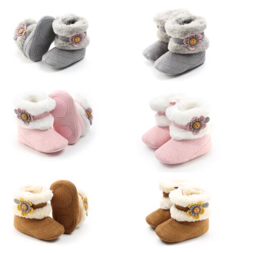 Peuter Winter Warm Baby Anti Slip Meisjes Snowboots Schoenen Mode Booties Slippers