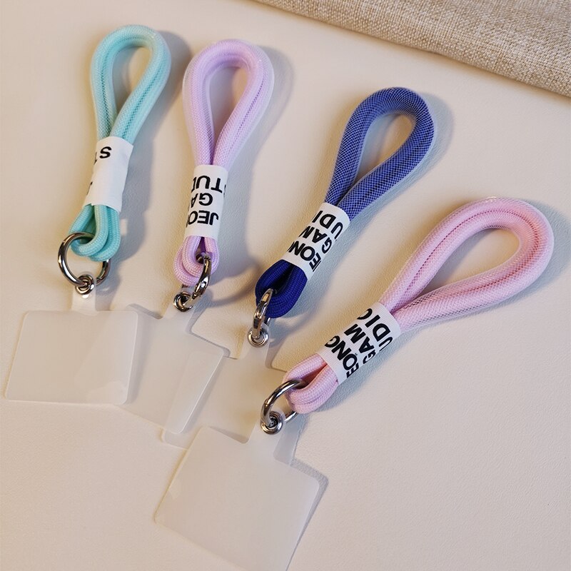 Mobile Phone Lanyard with Universal Clip Phone Lanyard Portable Chain Strap Mountaineering Wrist Rope Pendant Anti-lost Pendant