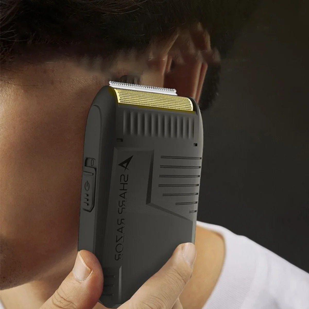 VGR rasuradora barba hombre rasuadora de barba Navaja reciprocidad Maquinilla de afeitar Eléctrico Maquinilla de afeitar Recortadora de barba Sin cable Navaja Portátil Máquina de afeitar para hombres V-375