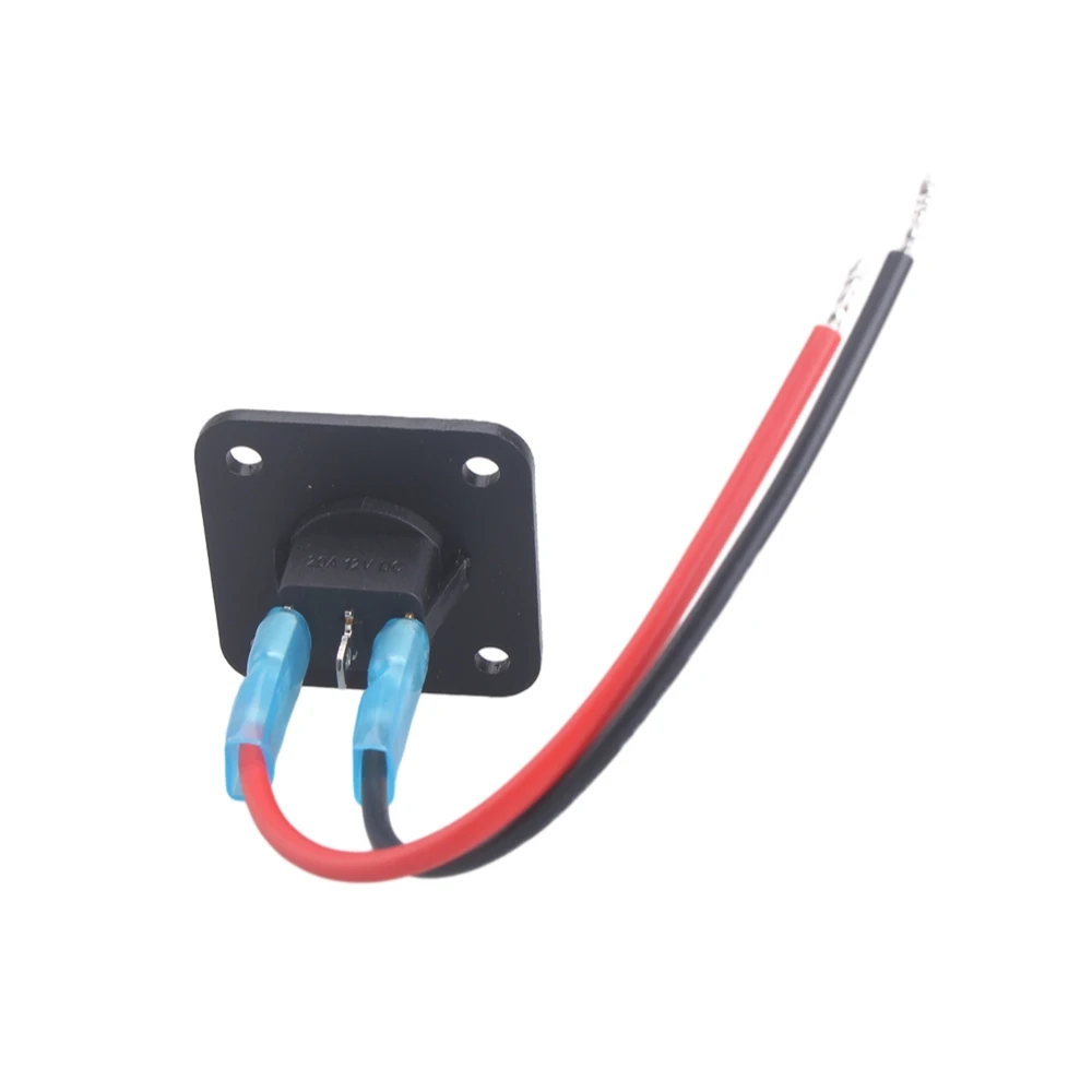 Panel de interruptor de palanca Universal de 12V, 1-5 entradas, USB, para coche, barco, camión, RV marino, accesorios de estilo LED azul, interruptor basculante marino