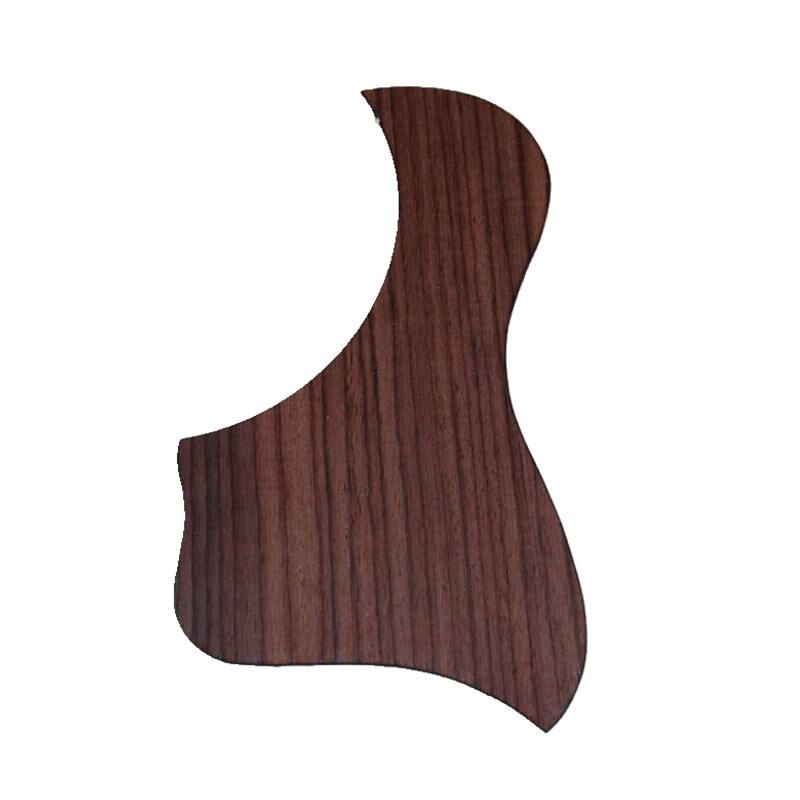 1PC Acoustic Guitar Pickguard Self-adhesive Pick Guard Sticker for Backhand guitar Accessories rose wood ebony