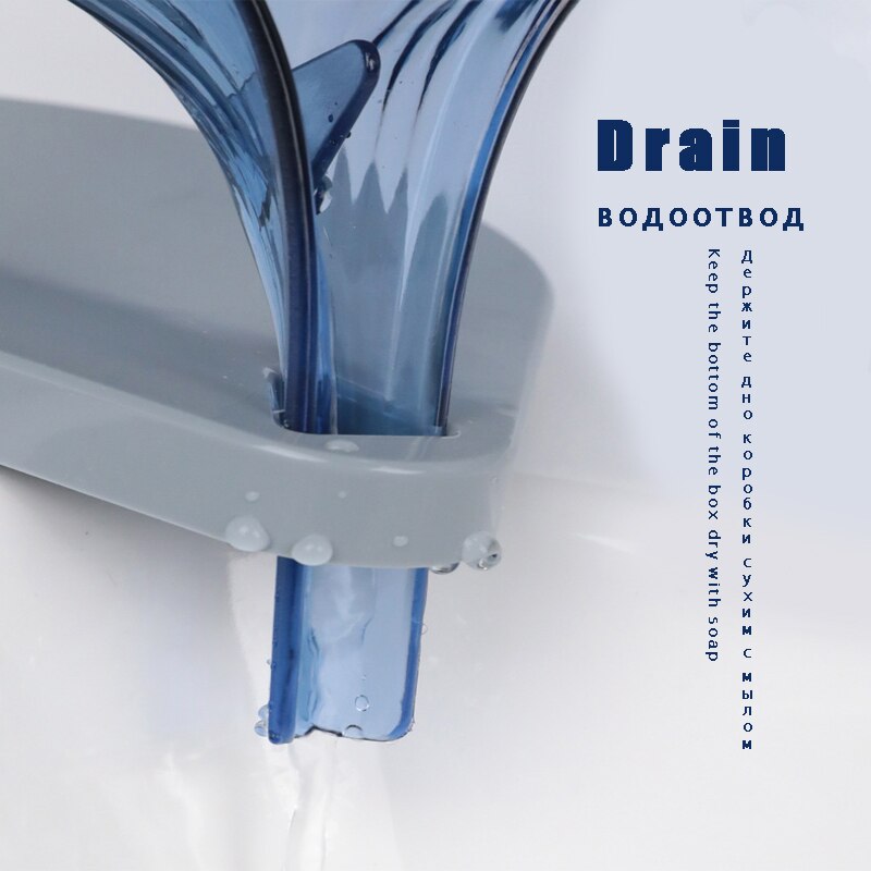 Leaf Shape Soap Box Bathroom Soap Holder Dish Storage Plate Tray Bathroom Soap Holder Case Bathroom Supplies Bathroom Gadgets