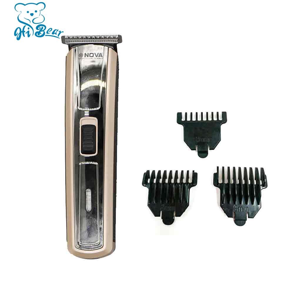 Professionele Tondeuse Comfortabel En Delicate Elektrische Clipper Oplaadbare Baard Kam