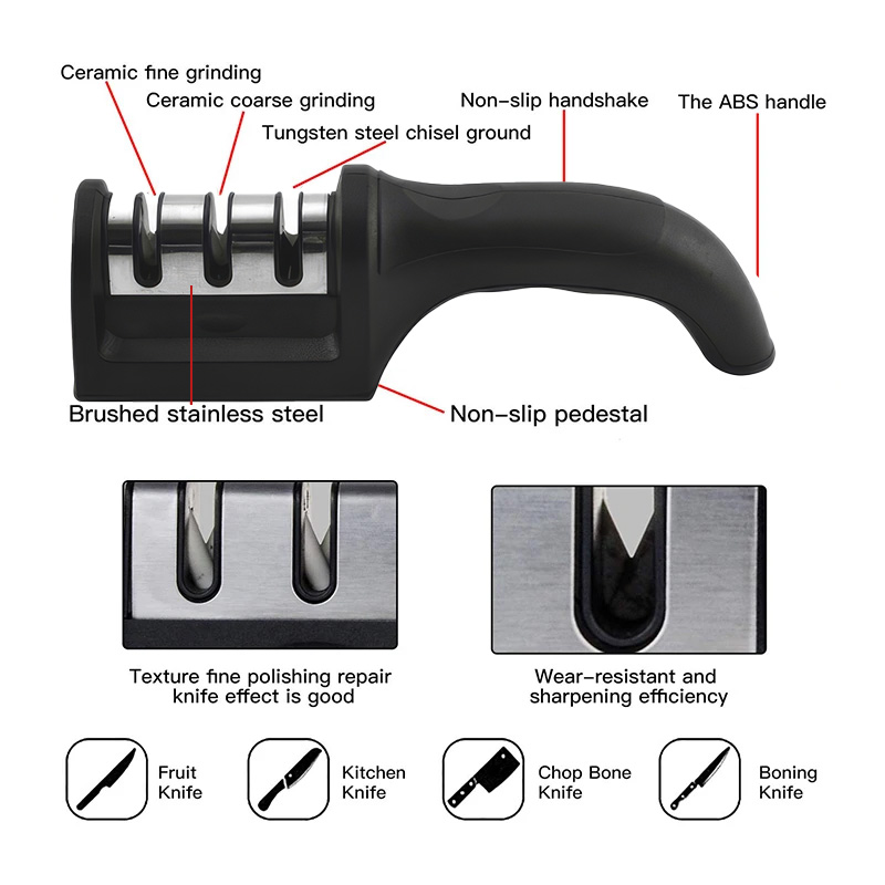 Knivsliper elektrisk kniv usb elektrisk knivsliper justerbar oppladbar sliper kjøkkenverktøysliper
