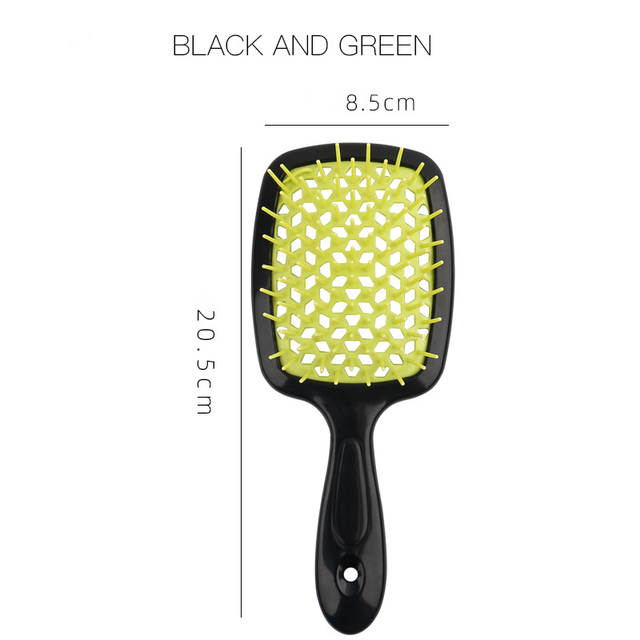 Adjust Hair Brush Scalp Massage Comb Women Detangle Hairbrush Comb Health Care Comb for Salon Hairdressing Styling: Style B -4