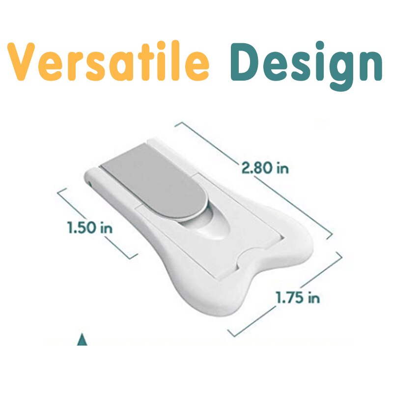 2Pcs Baby Beschermende Lock Anti-Snuifje Open Deur Bescherming Veiligheidsslot Kind Ladeblokkering Multifunctionele Bandjes