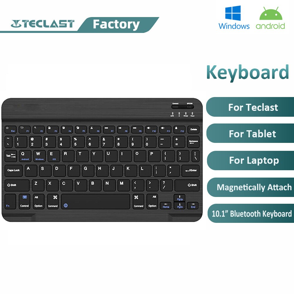 Mini Bluetooth Wireless Keyboard Oplaadbare Engels Toetsenbord Voor Teclast Tabletten Laptops Android Ios Windows System