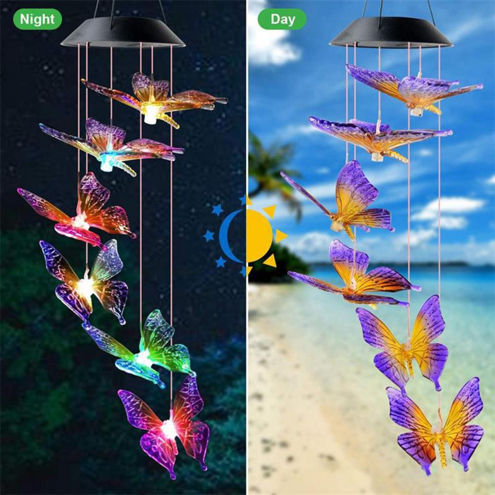 Prachtige Charmant Dream Catcher Met Led-lampen Multi-color Opknoping Hanger Vlinder Hanger Housewarming