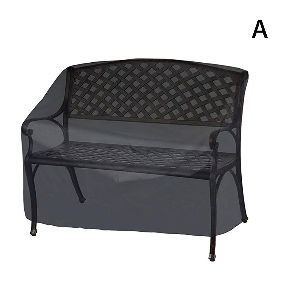 Garten Terrasse Bank Abdeckung Im Freien Wasserdichte Möbel Abdeckung für 2-Seater/3-Seater/4-Seater Bänke: A