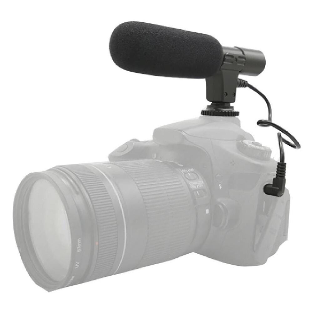 3.5mm Stereo Camera Microphone VLOG Photography Interview Digital Video Recording Mic For DSLR Camera PC Computer Phone микрофон