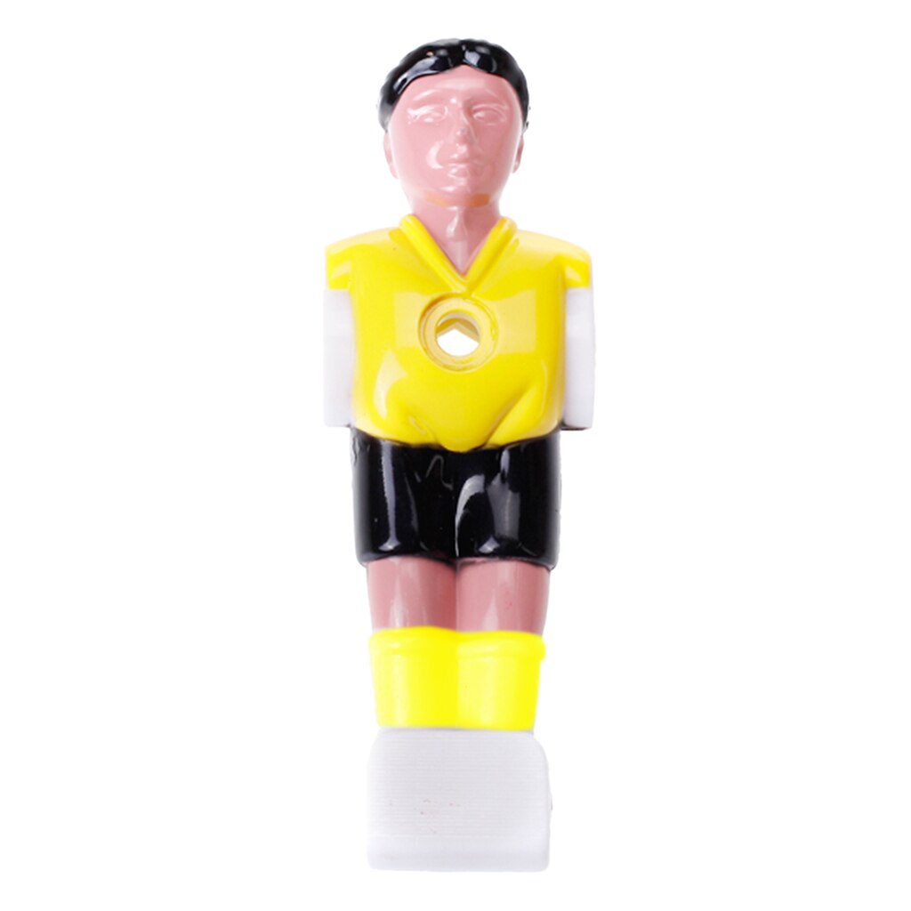 Foosball Men Player Replacement Parts - Universal for Standard Foosball Tables - Various Colors