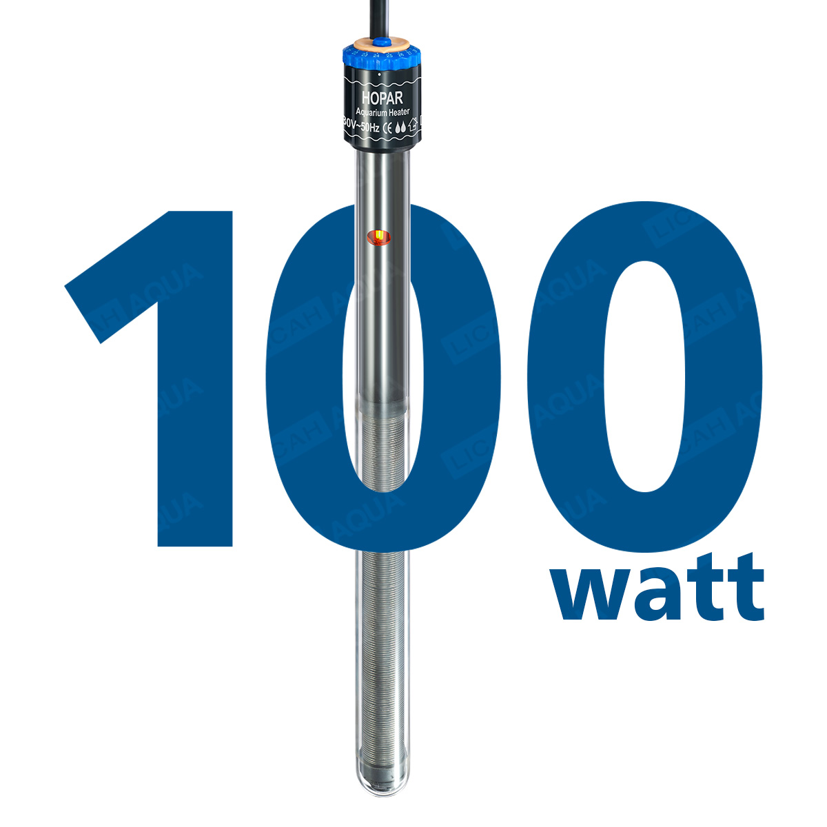 Anti-Explosie Aquarium Heater Onder Water: 100 watt