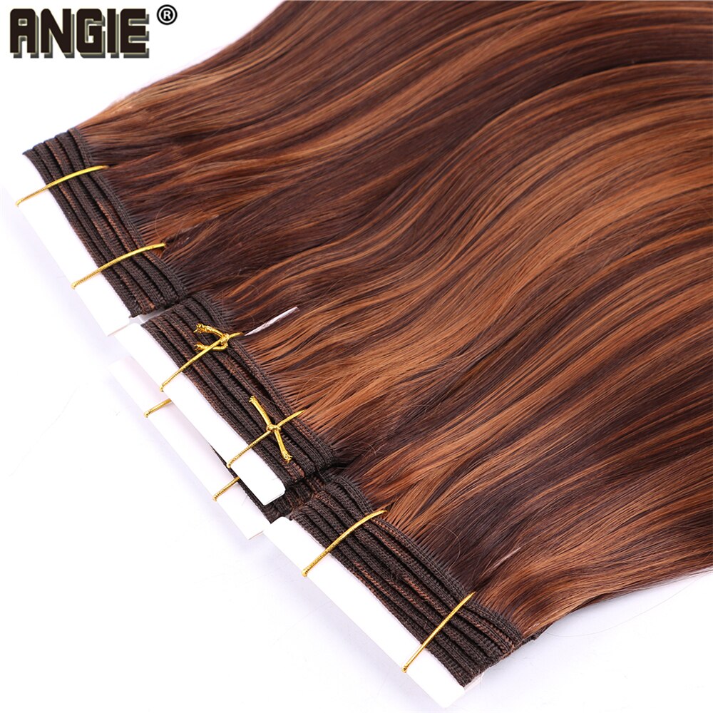 Angie P1B/30 Steil Haar Bundels Zacht synthetisch Haar Extensions 100 Gram een Stuk Mode Haar Weven